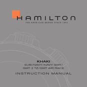 Hamilton KHAKI GMT 3 TZ Handbuch