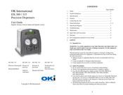 OK International DX-315 Benutzerhandbuch