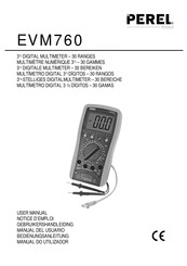 Perel Tools EVM760 Bedienungsanleitung
