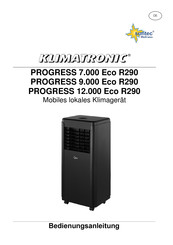 Suntec Wellness KLIMATRONIC PROGRESS 12.000 Eco R290 Bedienungsanleitung