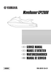 Yamaha waverunner GP1200r Wartungshandbuch