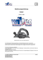WilTec 61869 Bedienungsanleitung