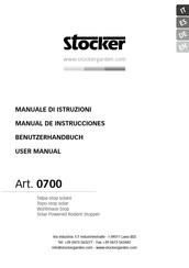 Stocker 0700 Benutzerhandbuch
