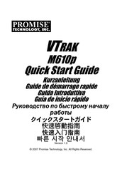 Promise Technology VTRAK M610p Kurzanleitung