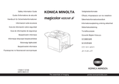Konica Minolta magicolor 4695MF Handbuch Fur Sicherheitsinformationen