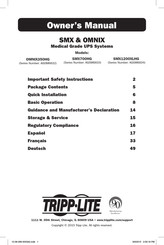 Tripp-Lite OMNIX Series Bedienungsanleitung