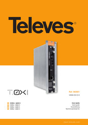 Televes T-OX Serie Kurzanleitung
