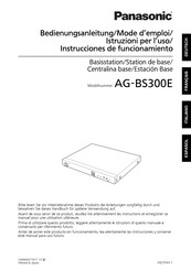 Panasonic AG-BS300E Bedienungsanleitung