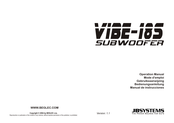JB Systems VIBE-18S Bedienungsanleitung