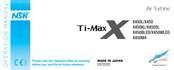 NSK Ti-Max X450WLED Bedienungsanleitung