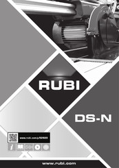 Rubi DS-250-N 1300 Übersetzung Des Original-Handbuchs