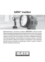 SATA trueSun Betriebsanleitung