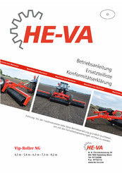 HE-VA Vip-Roller NG 8.2 Betriebsanleitung