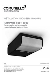 Comunello RAMPART 1000 Installations- Und Gebrauchsanleitung