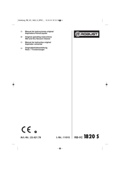 Robust RB-VC1820 S Originalbetriebsanleitung
