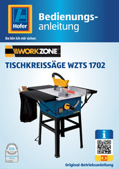Workzone WZTS 1702 Bedienungsanleitung