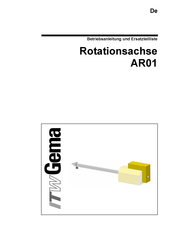 Gema AR01 Betriebsanleitung Und Ersatzteilliste