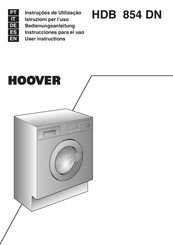 Hoover HDB 854 DN Bedienungsanleitung
