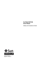 Sun Oracle Sun Blade X6275 M2 Sicherheits- Und Compliancehandbuch