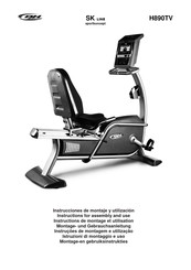 BH FITNESS H890TV Montage- Und Gebrauchsanleitung