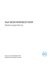Dell SE2719HR Bedienungsanleitung