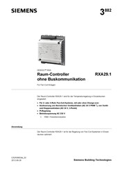 Siemens RXA29.1 Handbuch