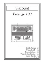 Viscount Prestige 100 Kurzanleitung