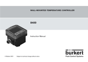 Burkert 8400 EXTENDED Bedienungsanleitung