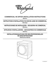 Whirlpool 3LCED9100 Installationsanleitung