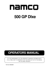 NAMCO 500 GP Dlxe Handbuch