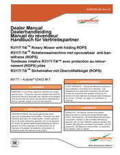 Jacobsen R311T-T4I Handbuch Für Vertriebspartner