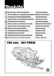 Makita 5017RKB Betriebsanleitung