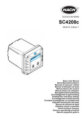 Hach SC4200c Basis-Benutzerhandbuch