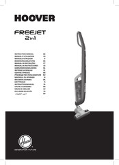 Hoover FREEJET 2in1 Bedienungsanleitung