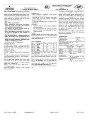 Emerson FSE-0 series Betriebsanleitung