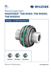 RINGFEDER TNB BHDDV Montage- Und Betriebsanleitung