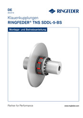 RINGFEDER TNS SDDL-5-BS Montage- Und Betriebsanleitung
