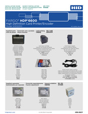HID Fargo HDP 6600 Installationsanleitung