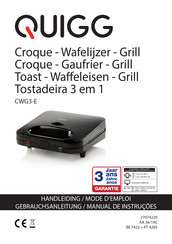 Quigg CWG3-E Gebrauchsanleitung
