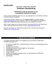 Conceptronic C54NETCAM2 Schnellinstallationsanleitung