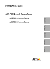 Axis P85 series Installationsanleitung