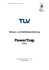 TLV PowerTrap GT5C Einbau- Und Betriebsanleitung
