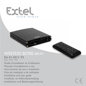 Extel WESVDD 82700 SER.R1 Installations- Und Bedienungsanleitung