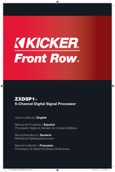 Kicker ZXDSP1 Benutzerhandbuch