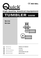 Quick TUMBLER TB 524 Benutzerhandbuch