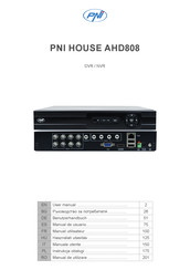 PNI HOUSE AHD808 Benutzerhandbuch