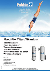 Pahlen Maxi-Flo Titanium Gebrauchsanleitung