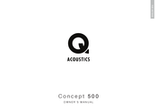 Acoustics Concept 500 Bedienungsanleitung