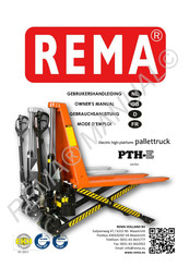 REMA PTH-E Serie Gebrauchsanleitung