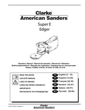 Clarke American Sanders Super E Edger Handbuch